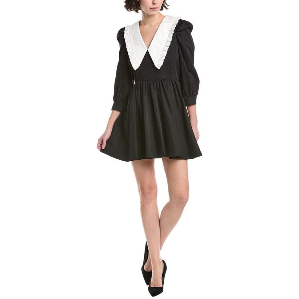 Lyra & Co Womens  Mini Dress, Black